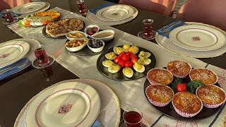 BREAKFAST TABLE PREPARATION😍/ Guest Menu/Breakfast Recipes