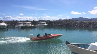 Speedboat @ La Digue, Seychelles