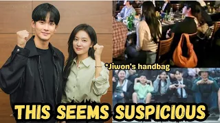 Jiwon's handbag on Soohyun's chair, That's why jiwon had a hard time in Germany