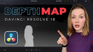 How to use the Depth Map tool in DaVinci Resolve 18