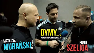 Dymy z Murańskimi, konferencja Fame MMA 10 | Szeliga, Linkiewicz | Relacja Arkadiusz Tańcula