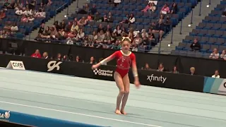 Gillian Haddad on floor at the Hopes Classics