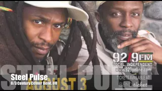 92/9 FM Steel Pulse Interview