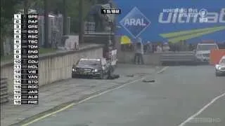 2011 DTM Norisring  Gary Paffett Unfall