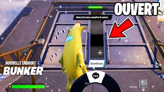 J'ai OUVERT le BUNKER SECRET de la Saison 3 sur Fortnite !! Voici ce qu'il y a à l'intérieur..