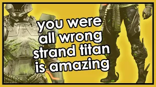 Destiny 2: Strand Titan - Infinite Suspend & Ability Spam Builds Are Amazing