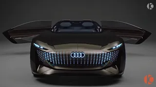 Audi skysphere - дикий родстер с изменяемой колесной базой!