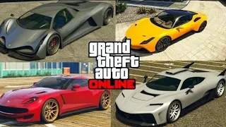 TOP 5 FASTEST CARS IN GTA 5 ONLINE (UPDATED 2023)