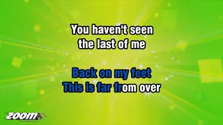 Cher - You Haven't Seen The Last Of Me - Karaoke Version from Zoom Karaoke