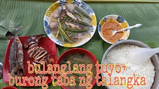 Let's Cook Bulanglang Tuyo+Harvest Tayo ng Luyang Dilaw