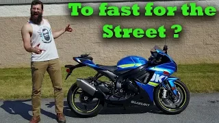 2017 Suzuki GSXR 600 Test Drive