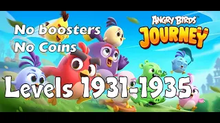 Angry Birds Journey Levels 1931-1935