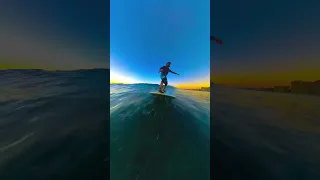 Fliteboard sunset ride in Maui Hawaii. #viral