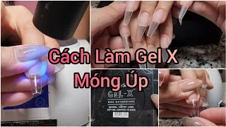 Cách Làm Gel X Móng Úp Soft Gel