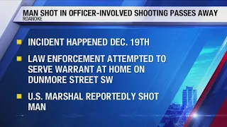 VSP says man injured in Dunmore Street police shooting dies