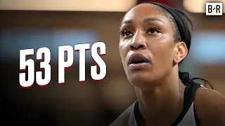 A'ja Wilson Ties WNBA Scoring Record w/ 53 Points 🔥