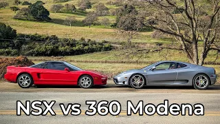 1992 Acura NSX vs 2000 Ferrari 360 Modena - Head to Head Review!