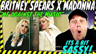 Boom!! BRITNEY SPEARS Ft. MADONNA | Me Against The Music  [ Reaction ]