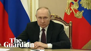 Putin references neo-Nazis and drug addicts in bizarre speech to Russian security council