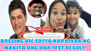 SHOCKINGS! Vic sotto di makapaniwala sa naging resulta ng DNA TEST