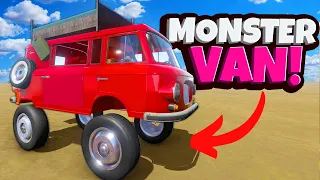 I Transformed My Van into a MONSTER TRUCK in The Long Drive!