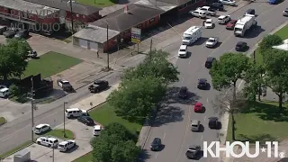 Raw video: Officer-involved shooting scene in Pasadena