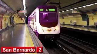 San Bernardo | Line 2 : Madrid metro ( Class 3000 )