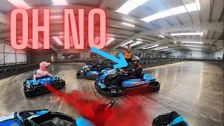 I survived a teamsport karting open session (tsk Preston)