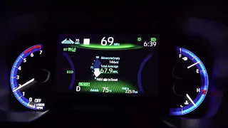 2020 Corolla Hybrid Test Drive - Great MPG!