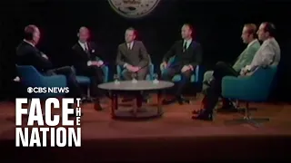 From the Archives: Apollo 11 astronauts discuss their historic moon landing, 1969
