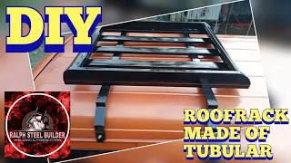 ROOFRACK DIY SIMPLE DESIGN PWEDE SA LAHAT NG MINIVAN.. TIME LAPSE..