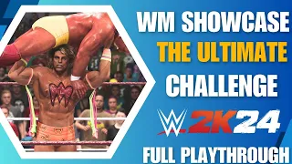 WWE 2k24: Wrestlemania Showcase | The Ultimate Challenge -  Ultimate Warrior VS  Hulk Hogan [Legend]