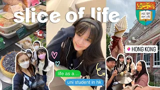 slice of life🎀: uni student in hong kong🎏, food galore🍦, hku classes🎐