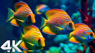 Beautiful Coral Reef Fish 4K (ULTRA HD) - Immersive Yourself In A Colorful Ocean Life