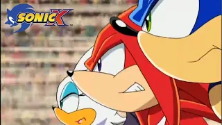 Sonic X | Sonic Saves His Friends from Emerl!