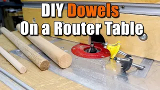 How to Make Dowels on a Router Table | Easy DIY Dowels