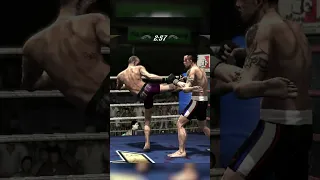 Clean Finish In the MOST HARDCORE MMA Game Ever!