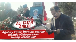 Ali Tatar anıldı