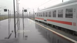 Abfahrt nach Düsseldorf bei regen