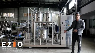 Introducing How Carbonation Machine Working / 3000L/H Carbonation System Equipment