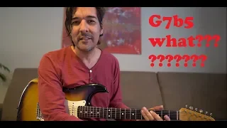 The G7b5 Sound - Chord shapes and Melodic Minor