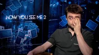 Now You See Me 2: Daniel Radcliffe Official Movie Interview | ScreenSlam