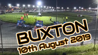 Brisca Formula 1 - Buxton, 10th August 2019 Semi Final - Full meeting with V8 Stock Cars