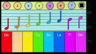How to play "Alphabet Song" or "Twinkle Twinkle Little Star" piano - from "ABC 123 Doremi" game