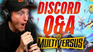 Multiversus Discord Q&A LIVE reaction and NEWS!