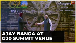 G20 Summit: PM Modi Welcomes World Bank President Ajay Banga & Others At G20 Summit Venue