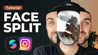 Face Split Effect in Spark AR Studio for Instagram Filter | Tutorial with Alpha Mask + Asset