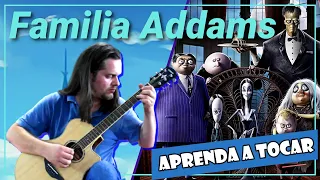 Como tocar o tema de Família Addams | Violão Tutorial (tema serie desenhos animados)