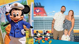 Disney Fantasy Cruise Embarkation Day! | Room Tour, Sail Away Party, Trivia & Everything We Ate!