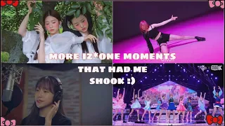 iz*one moments that had me shaking in my boots pt 2